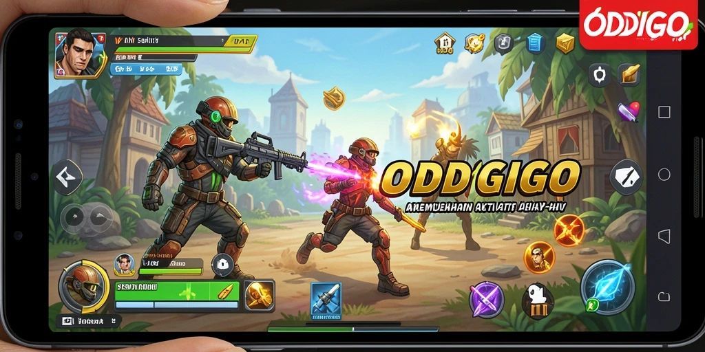 Screenshot utama ODDIGO yang menunjukkan tampilan antarmuka aplikasi Utility.