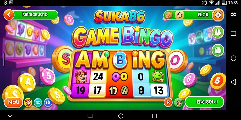 Tampilan menarik gameplay Bingo di SUKA86.